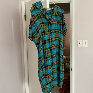 100% silk dress